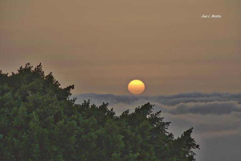 Luz del atardecer