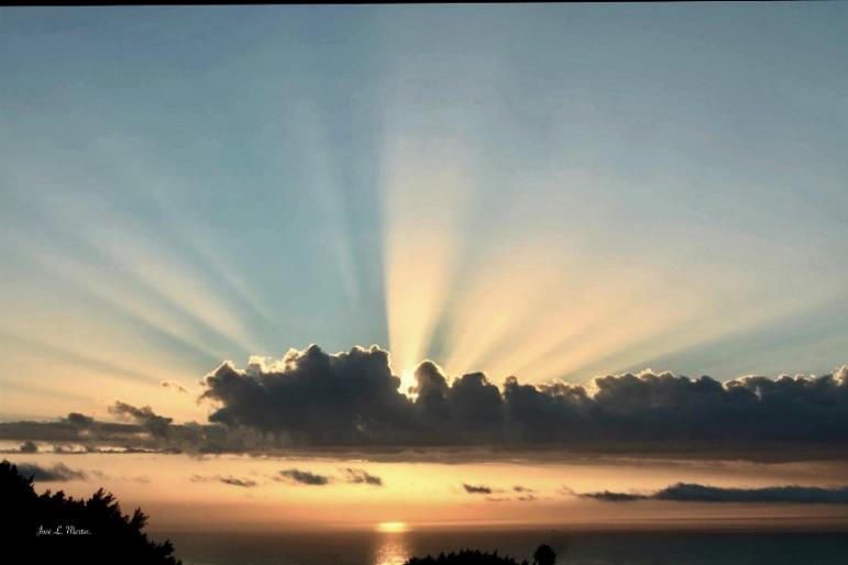 Luz del atardecer